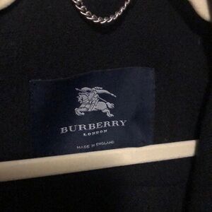 Burberry Wool Toggle Coat - Timeless British Luxury